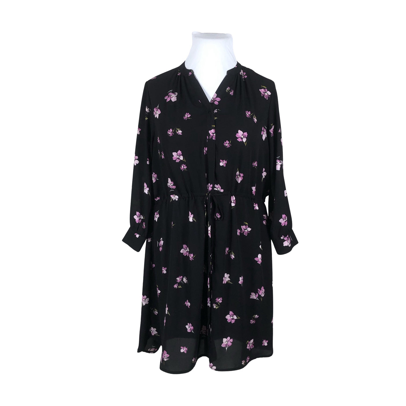 Unisex Selected - Schiffon dress, size 42 - Black (1)