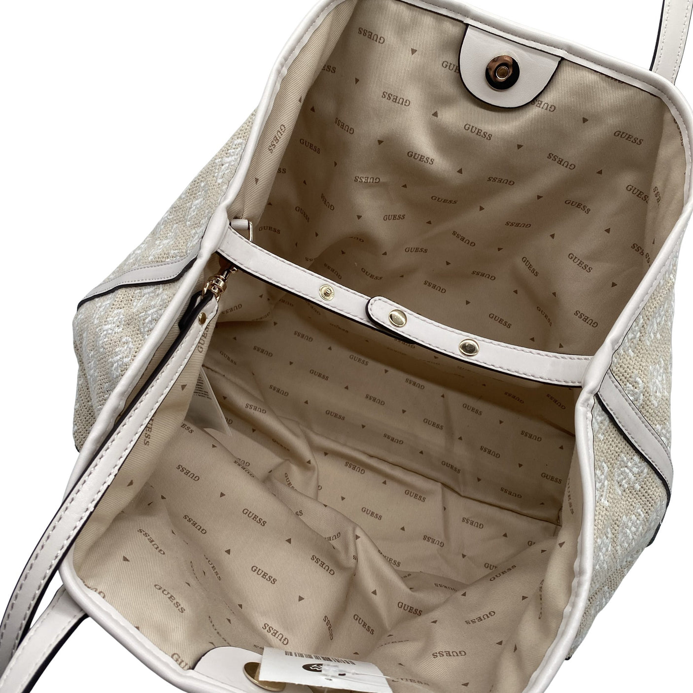 Unisex Guess - Handbag, size Maxi - Beige (2)