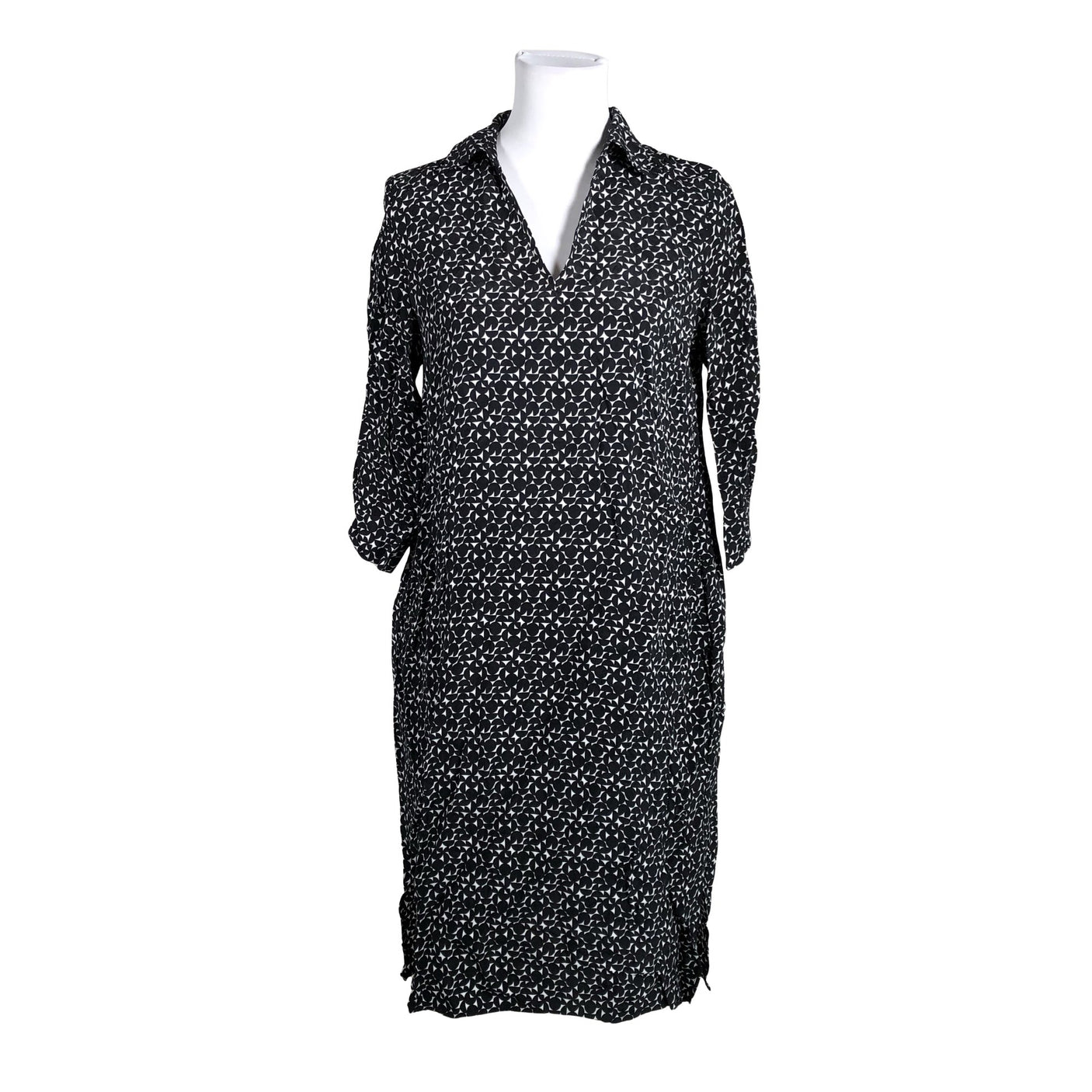 Unisex Gerry Weber - Schiffon dress, size 36 - Black (1)
