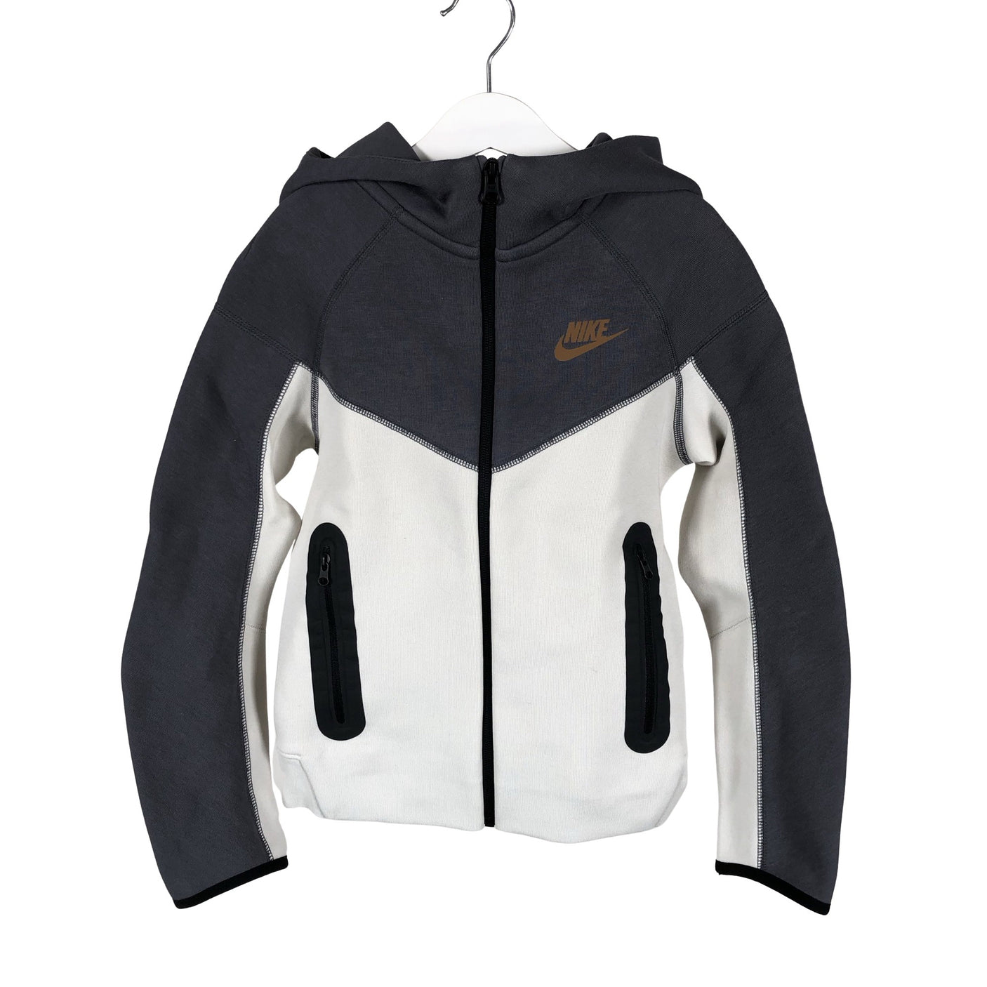 Unisex Nike - Hoodie, size 128 - 134 - Gray (1)