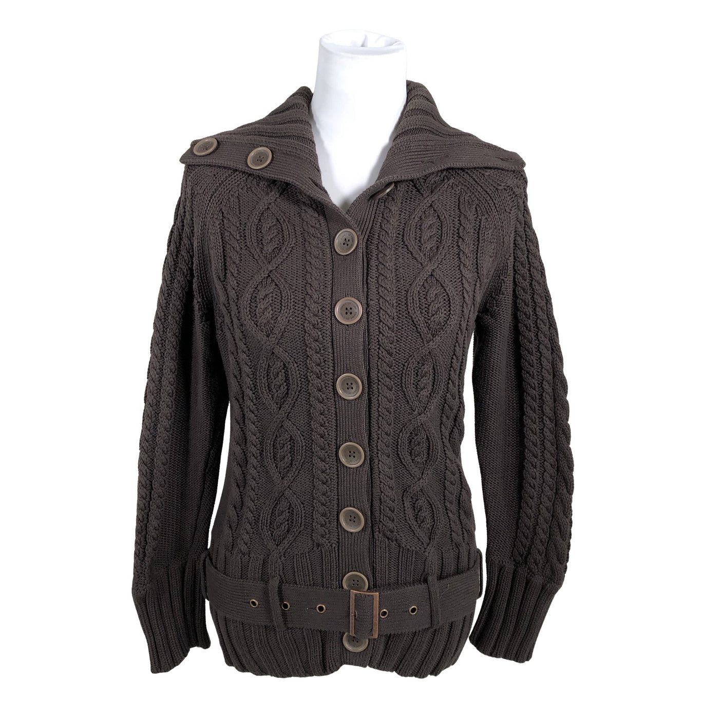 Unisex Esprit - Cardigan, size 40 - Brown (1)