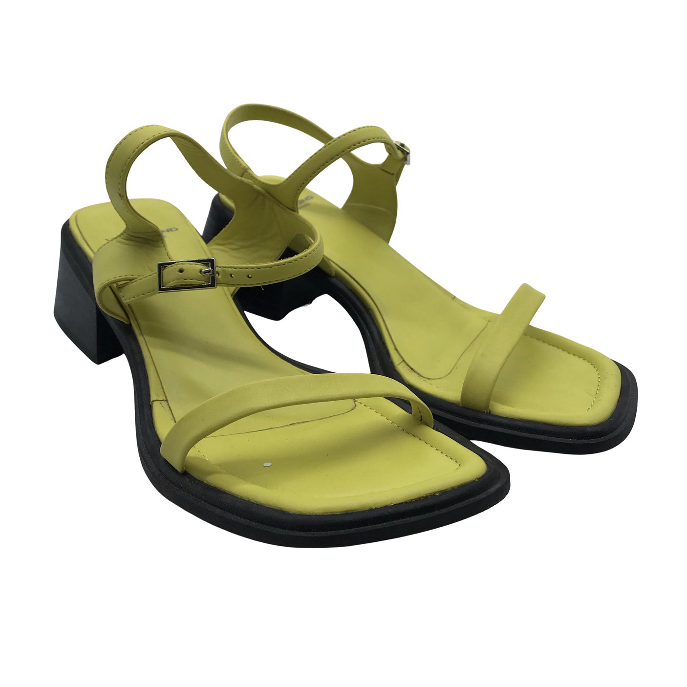 Unisex Vagabond - Heeled sandals, size 38 - Yellow (2)