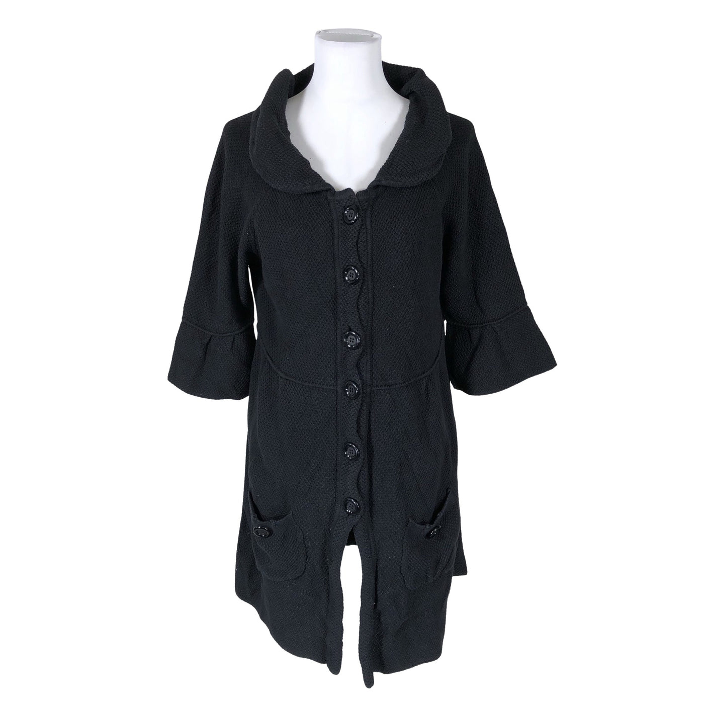 Unisex Flash Jeans - Cardigan, size 38 - Black (1)