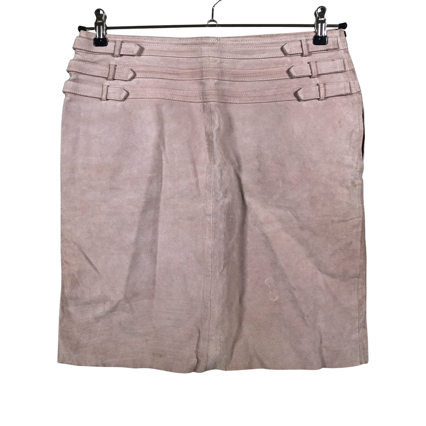 Unisex Dreams by Isabell Kristensen - Leather skirt, size 40 - Light pink (1)