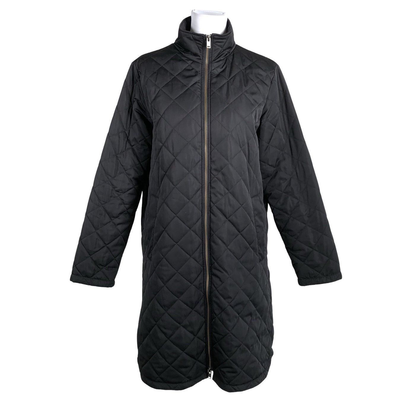 Unisex Selected - Quilted jacket, size 38 - Black (1)