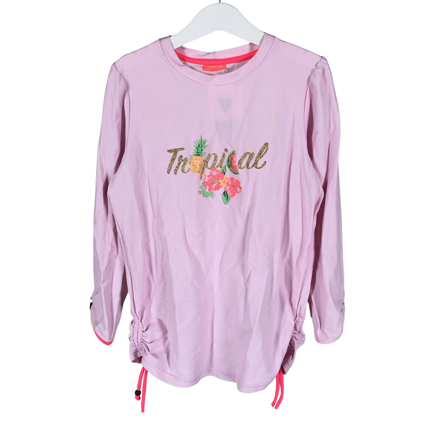 Unisex Sunuva - Swim shirt, size 146 - 152 - Light pink (1)