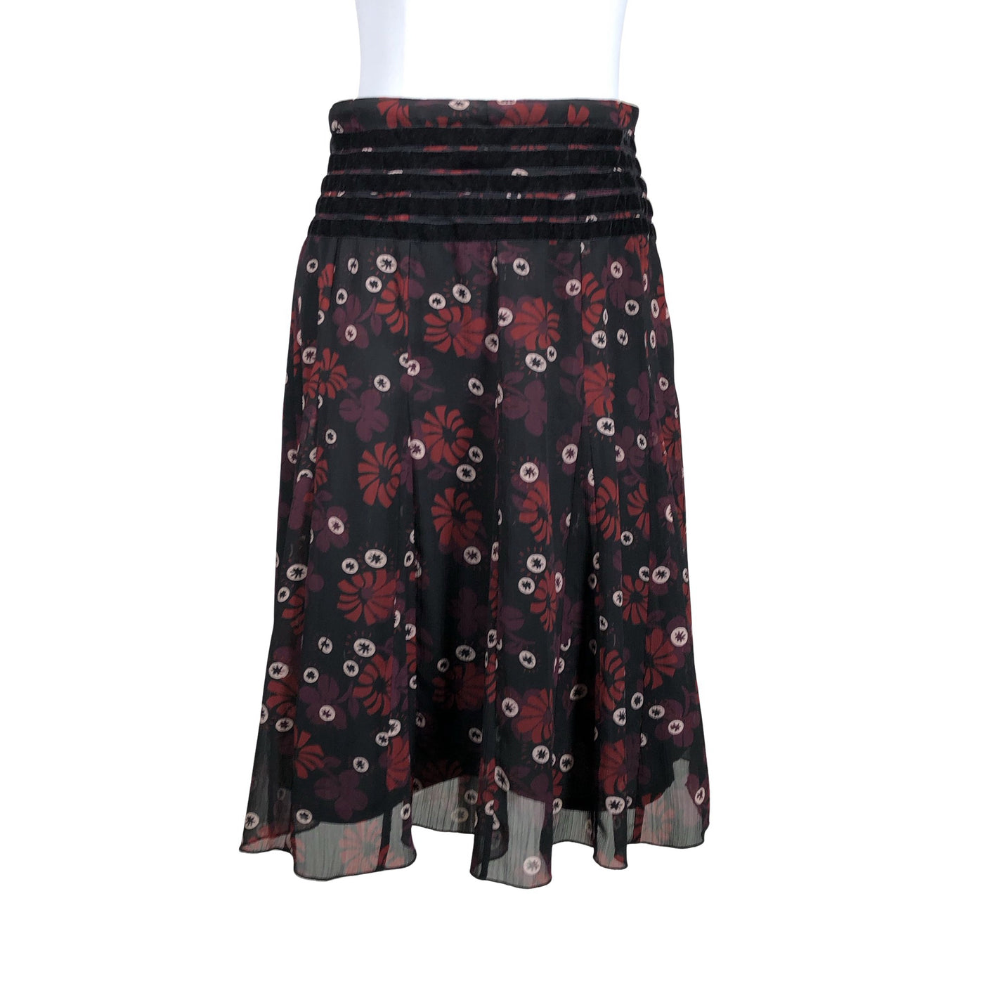 Unisex Fransa - Fabric skirt, size 38 - Black (1)