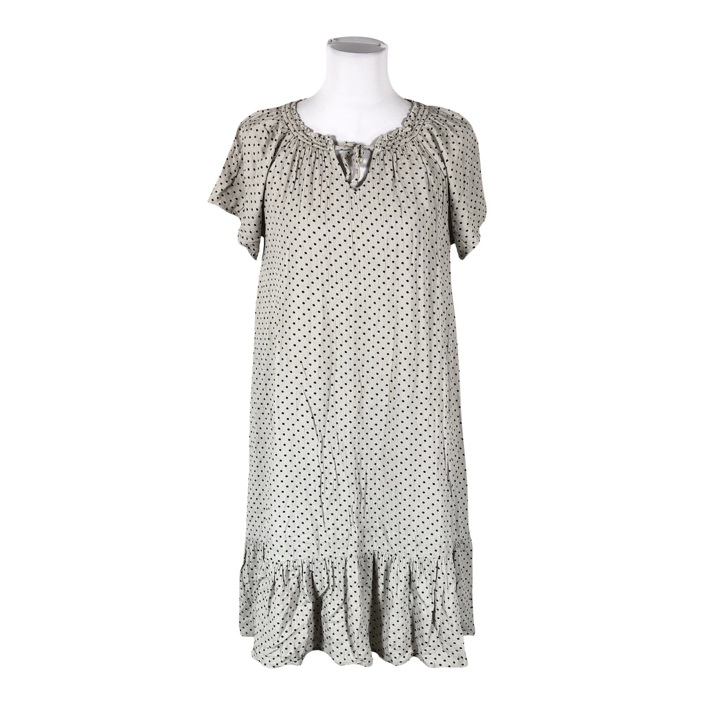 Unisex Ze-Ze - Schiffon dress, size 38 - White (1)