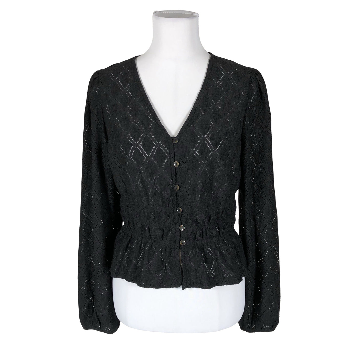 Unisex Holly & Whyte by Lindex - Blouse, size 36 - Black (1)