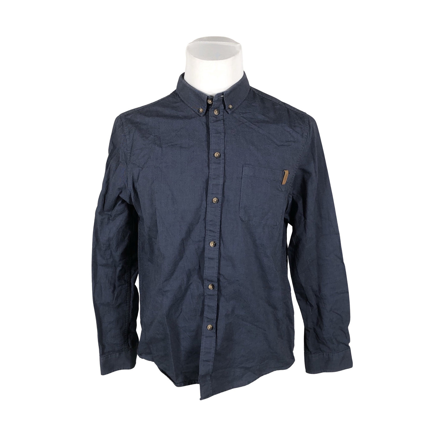 Unisex Pier One - Collared shirt, size L - Blue (1)