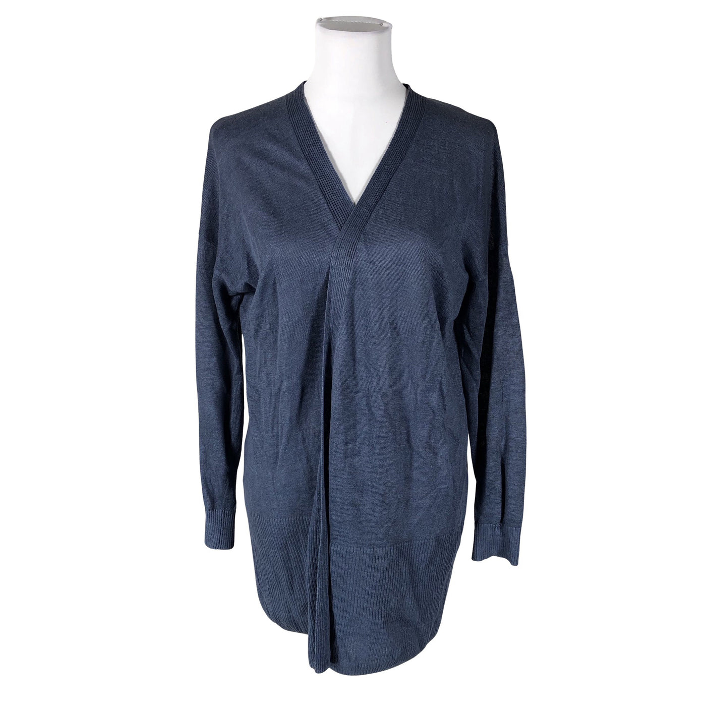 Unisex Muji - Cardigan, size 34 - Blue (1)