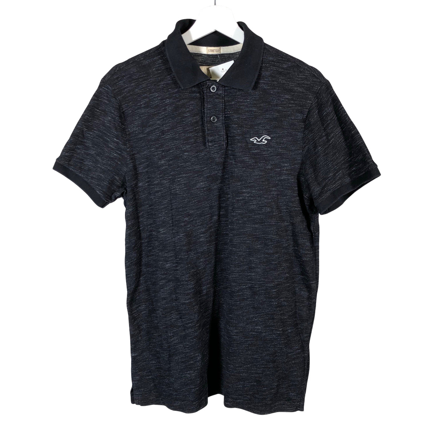 Unisex Hollister - Polo shirt, size M - Black (1)