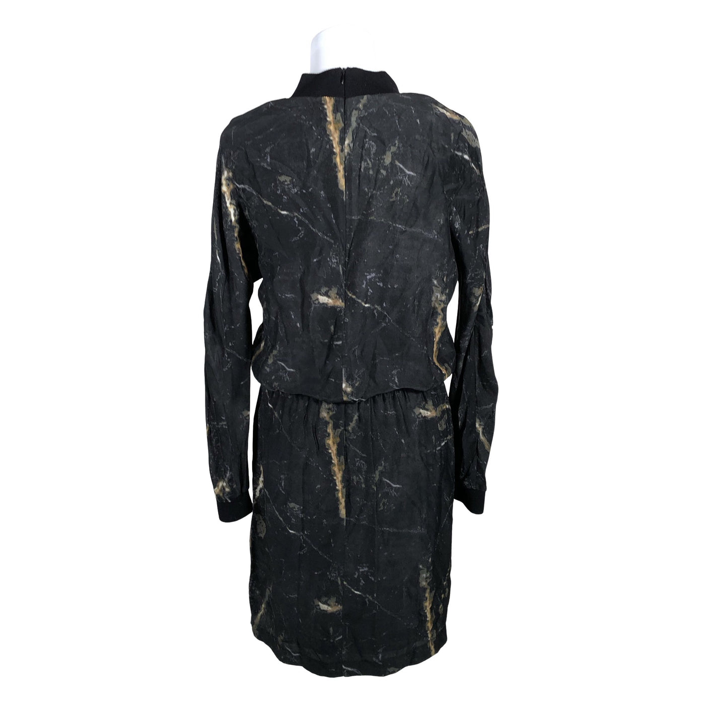 Unisex Blacky Dress - Schiffon dress, size 36 - Black (2)
