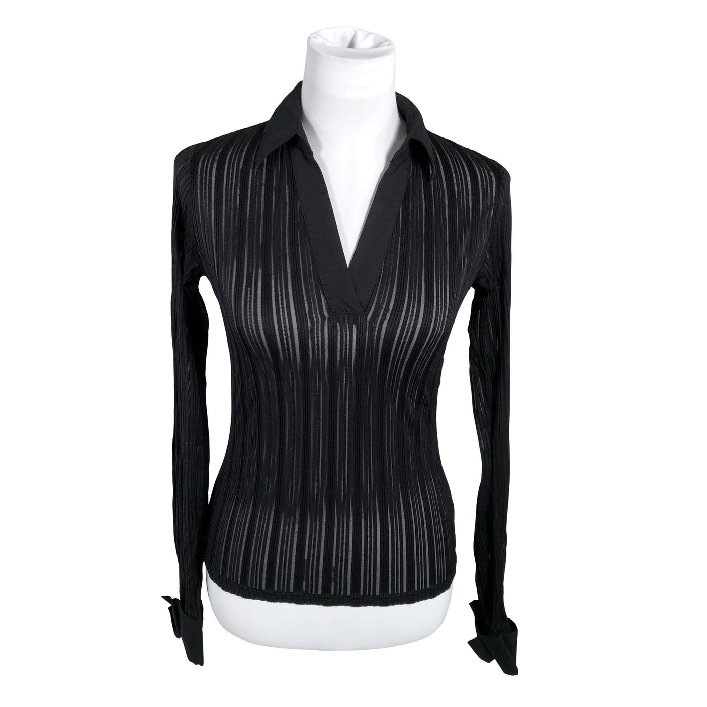 Unisex Peppercorn - Tricot shirt, size 36 - Black (1)