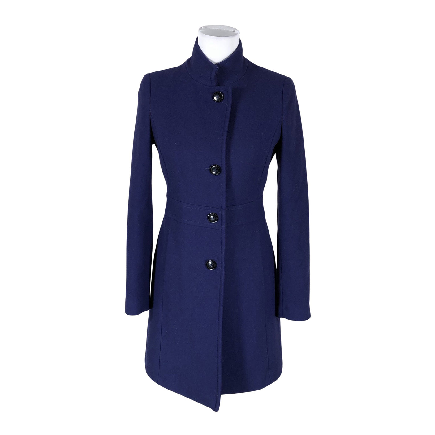 Unisex Benetton - Wool coat, size 34 - Blue (1)