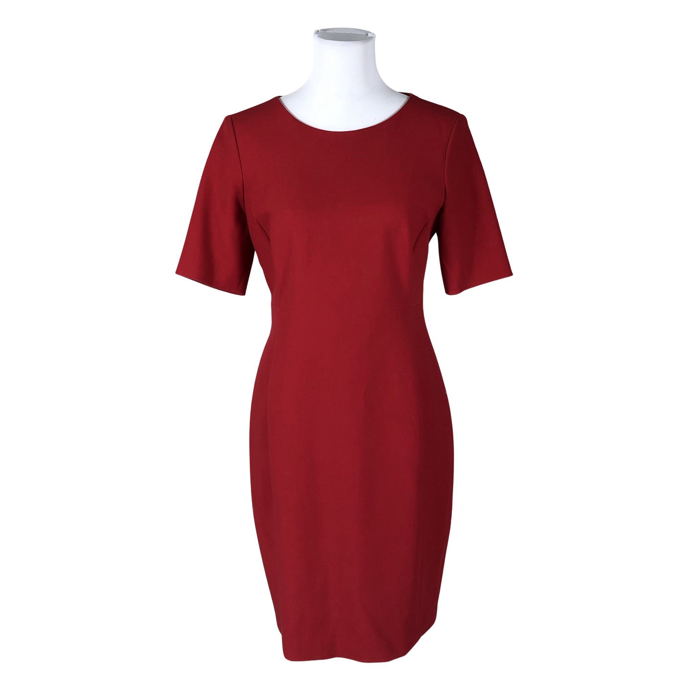 Unisex Taifun - Sheath dress, size 34 - Red (1)