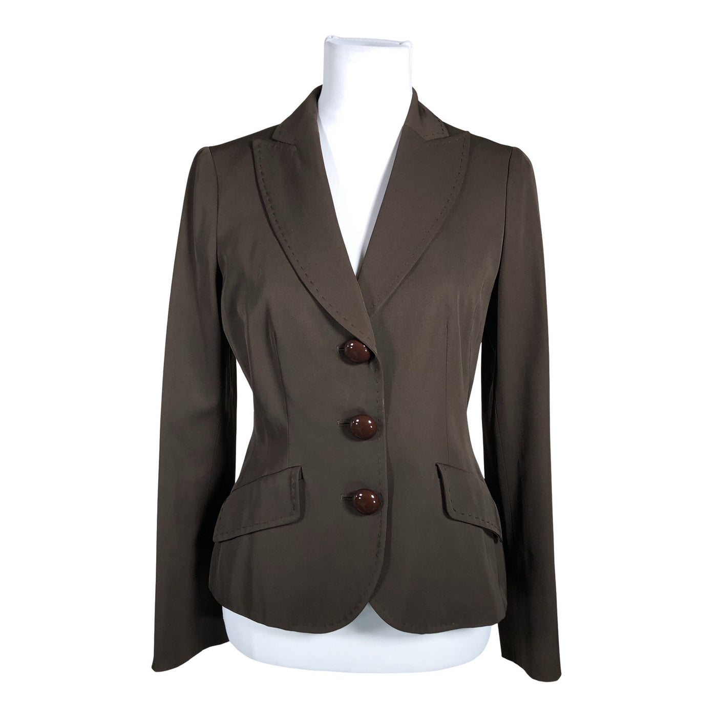 Unisex Moschino - Jacket, size 38 - Brown (1)