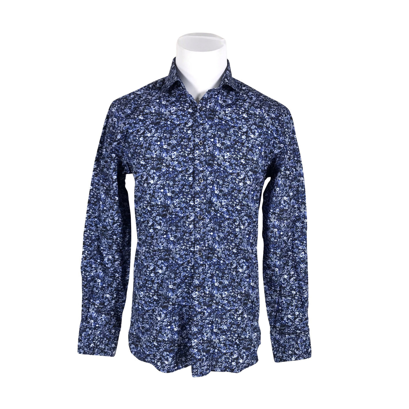 Unisex Bruun & Stengade - Collared shirt, size L - Blue (1)