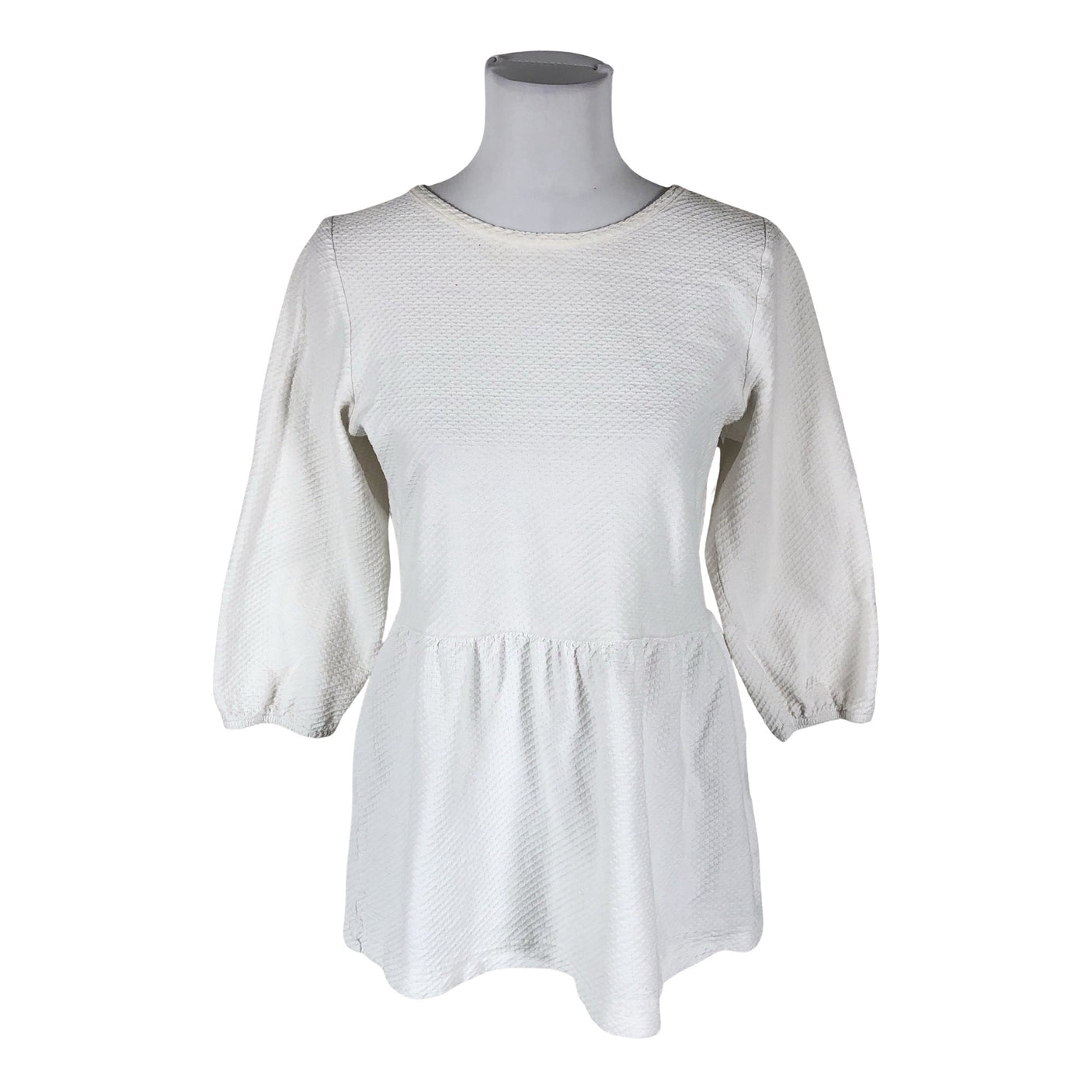 Unisex NOSH - Tricot shirt, size 36 - White (1)