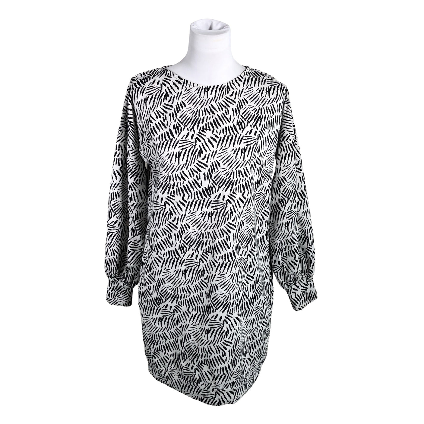 Unisex NOSH - Tricot dress, size 40 - White (1)