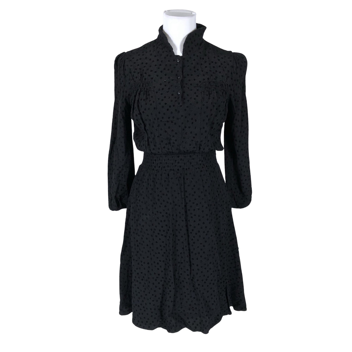 Unisex IVANAhelsinki - Schiffon dress, size 36 - Black (1)
