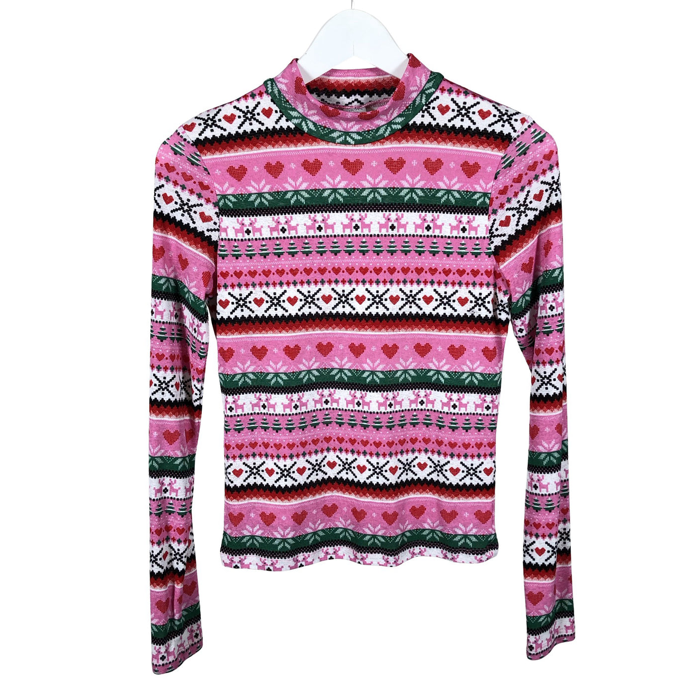 Unisex Lindex - Tricot shirt, size 158 - 164 - Pink (1)