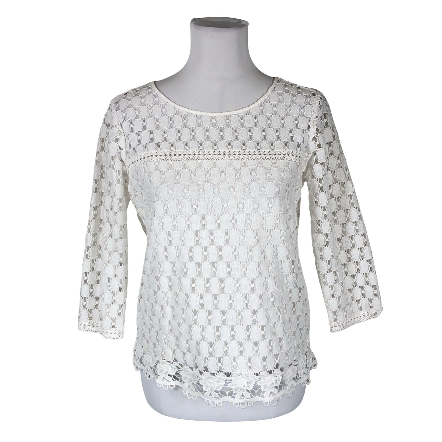 Unisex Gerry Weber - Blouse, size 36 - White (1)