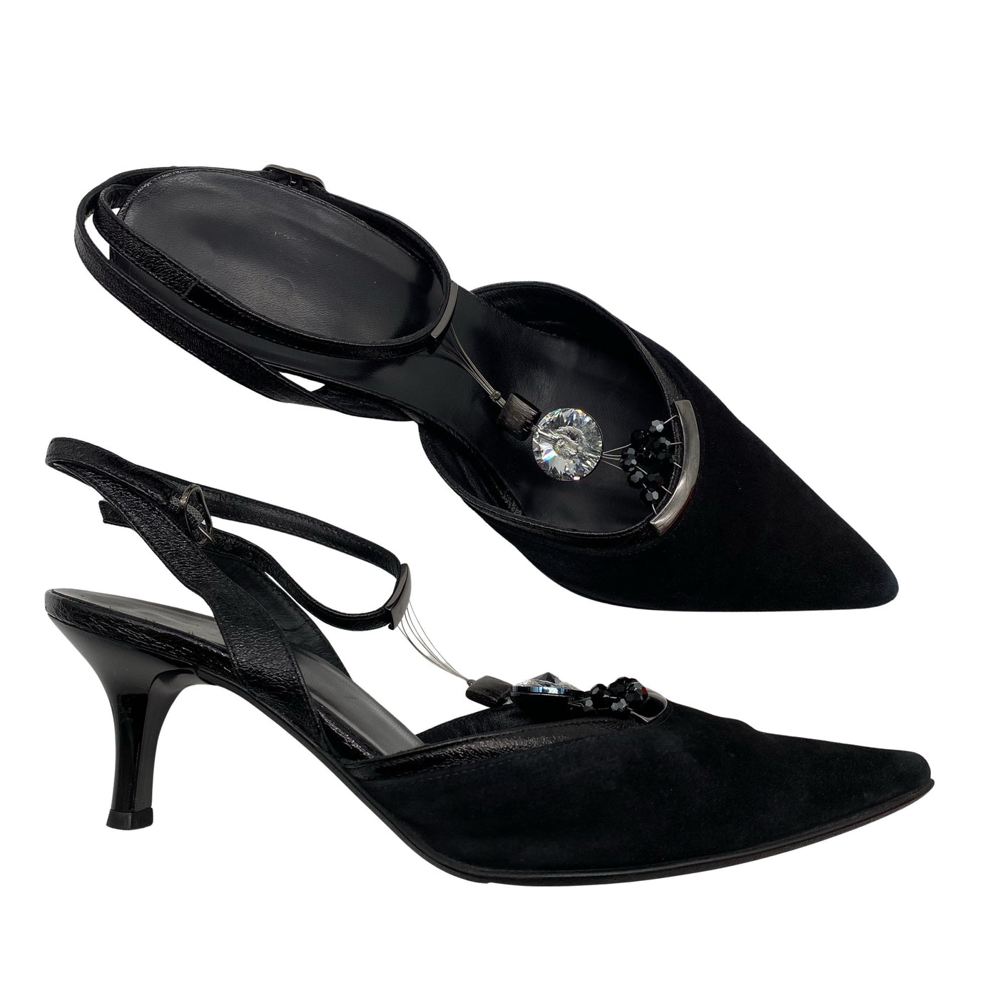 Unisex Högl - Evening high heels, size 38 - Black (1)