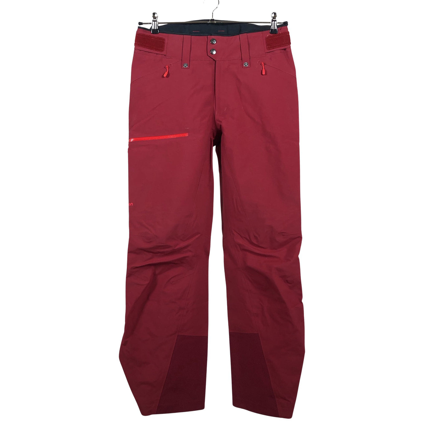 Unisex Norrøna - Shell pants, size 38 - Wine red (1)