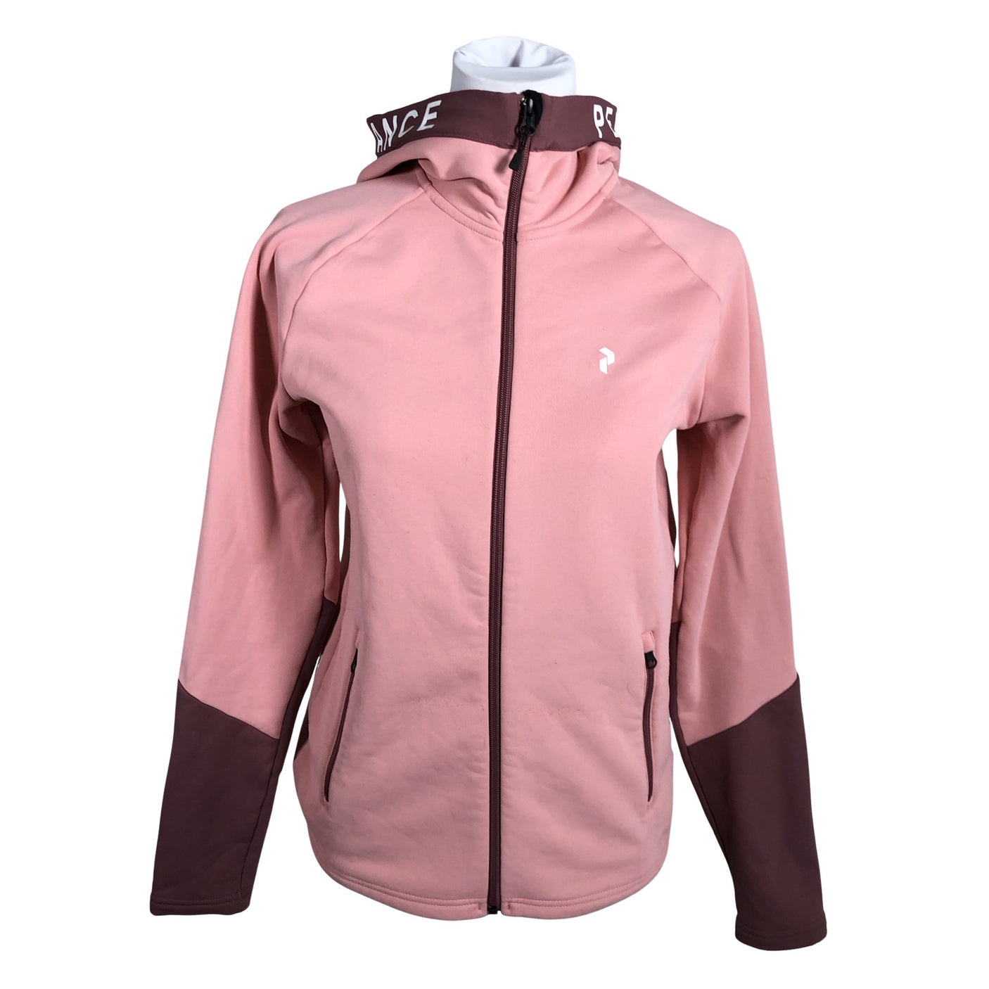 Unisex Peak Performance - Hoodie, size 38 - Light pink (1)