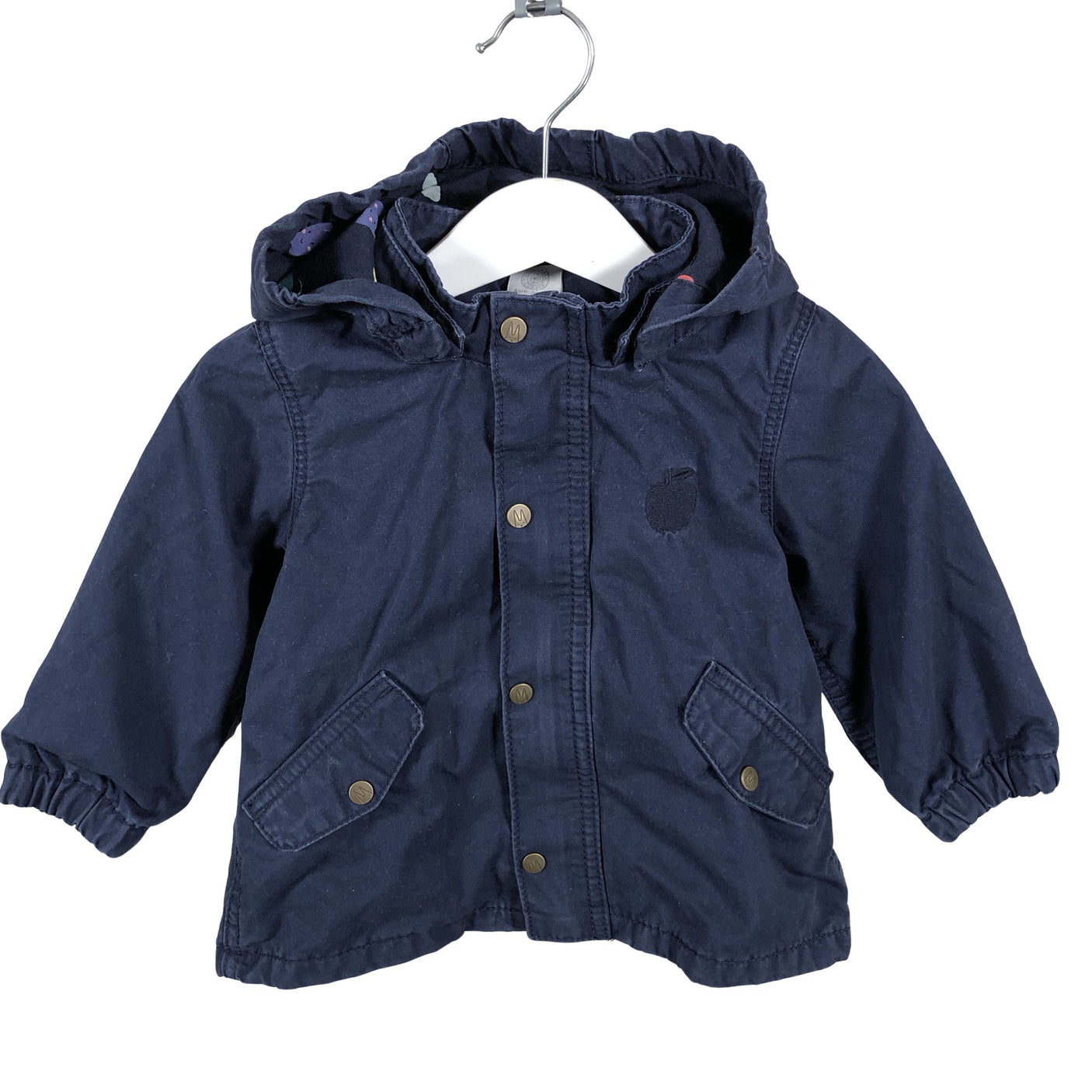 Unisex Lindex - Spring/Fall jacket, size 74 - 80 - Blue (1)