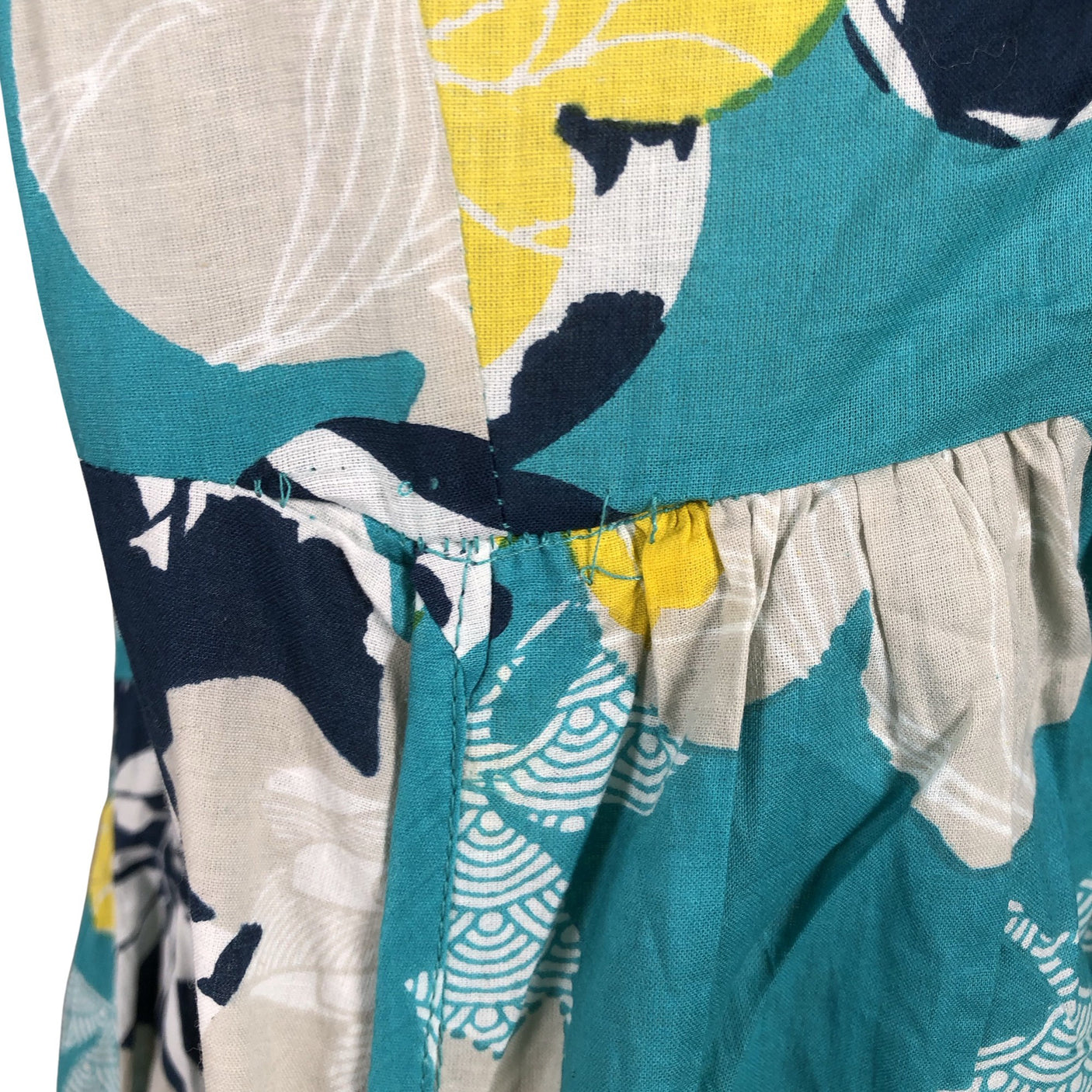 Unisex Lara Ethnics - Dress, size 38 - Turquoise (2)