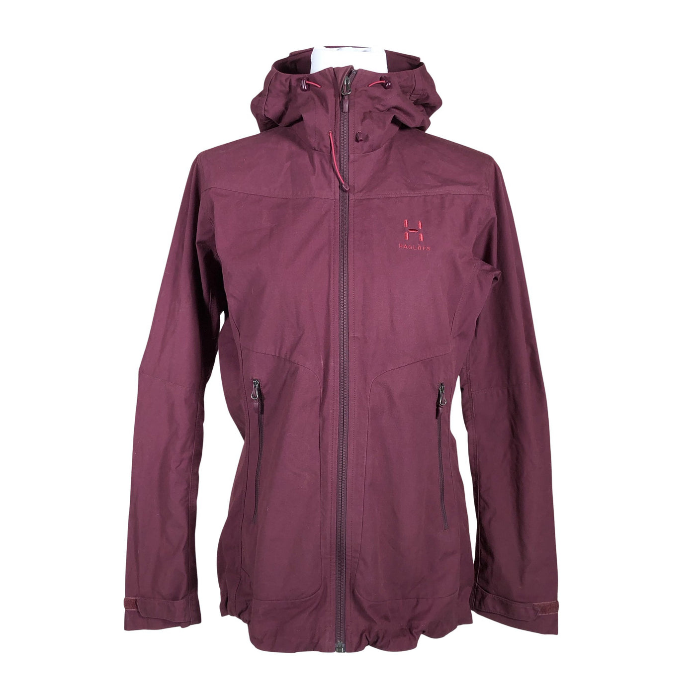 Unisex Haglöfs - Outdoor jacket, size 38 - Wine red (1)