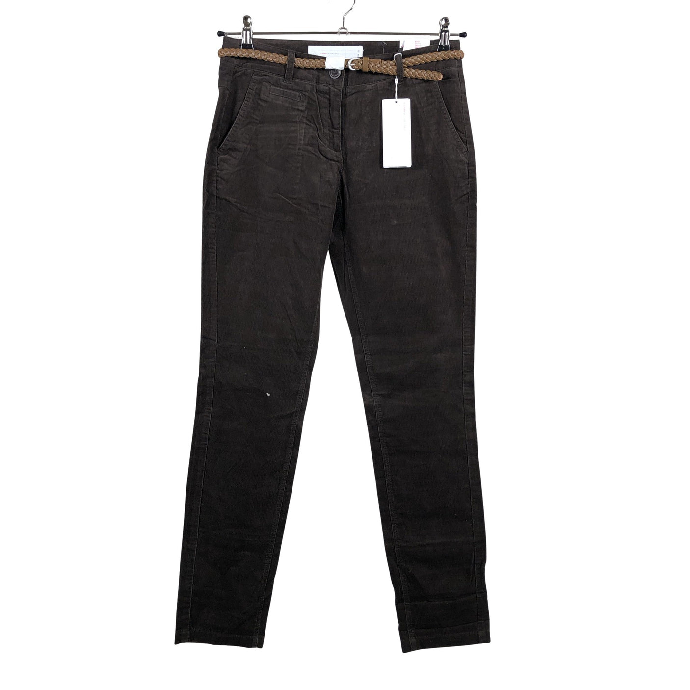 Unisex s.Oliver - Velvet pants, size 34 - Brown (1)
