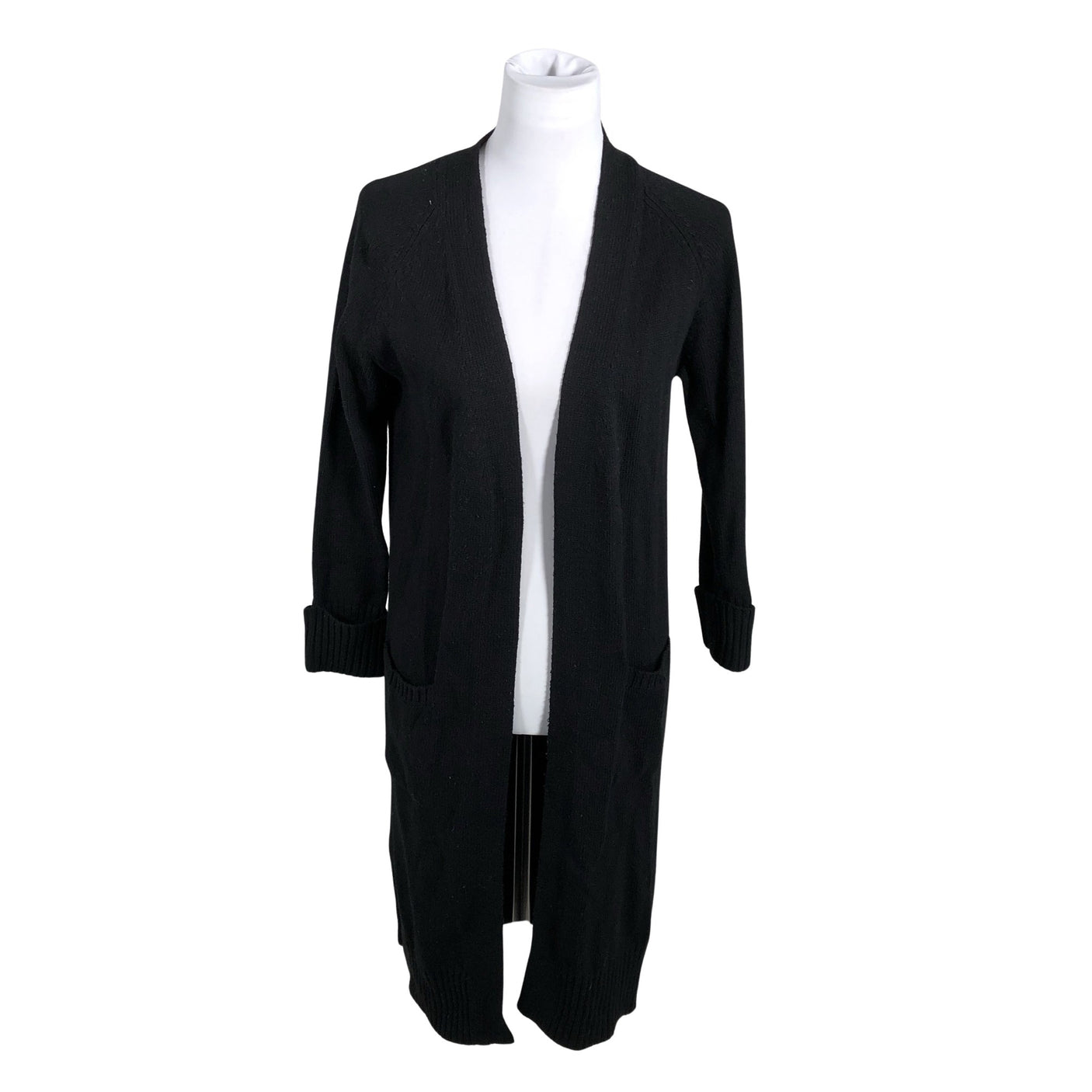 Unisex Massimo Dutti - Cardigan, size 34 - Black (1)
