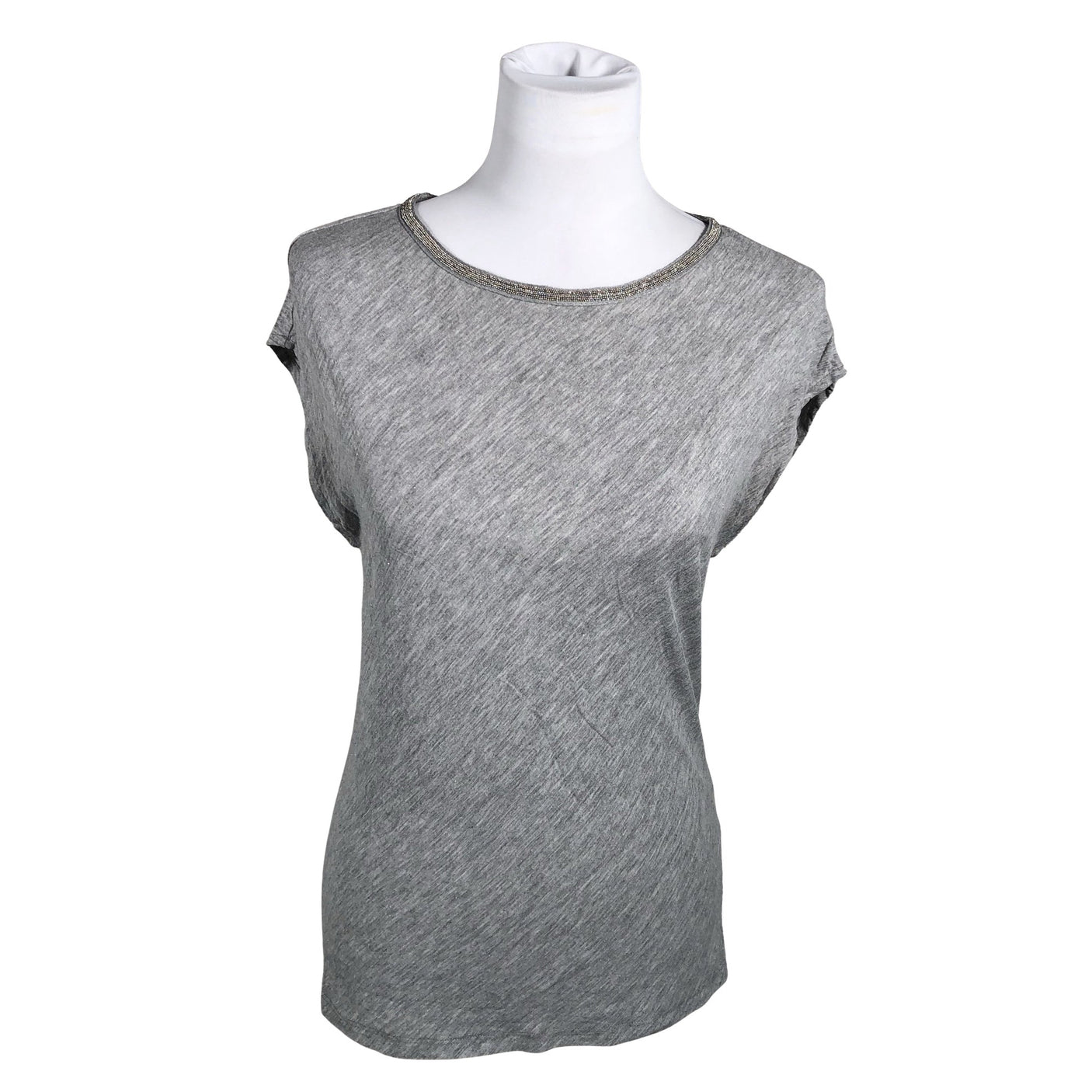 Unisex Massimo Dutti - T-shirt, size 38 - Gray (1)