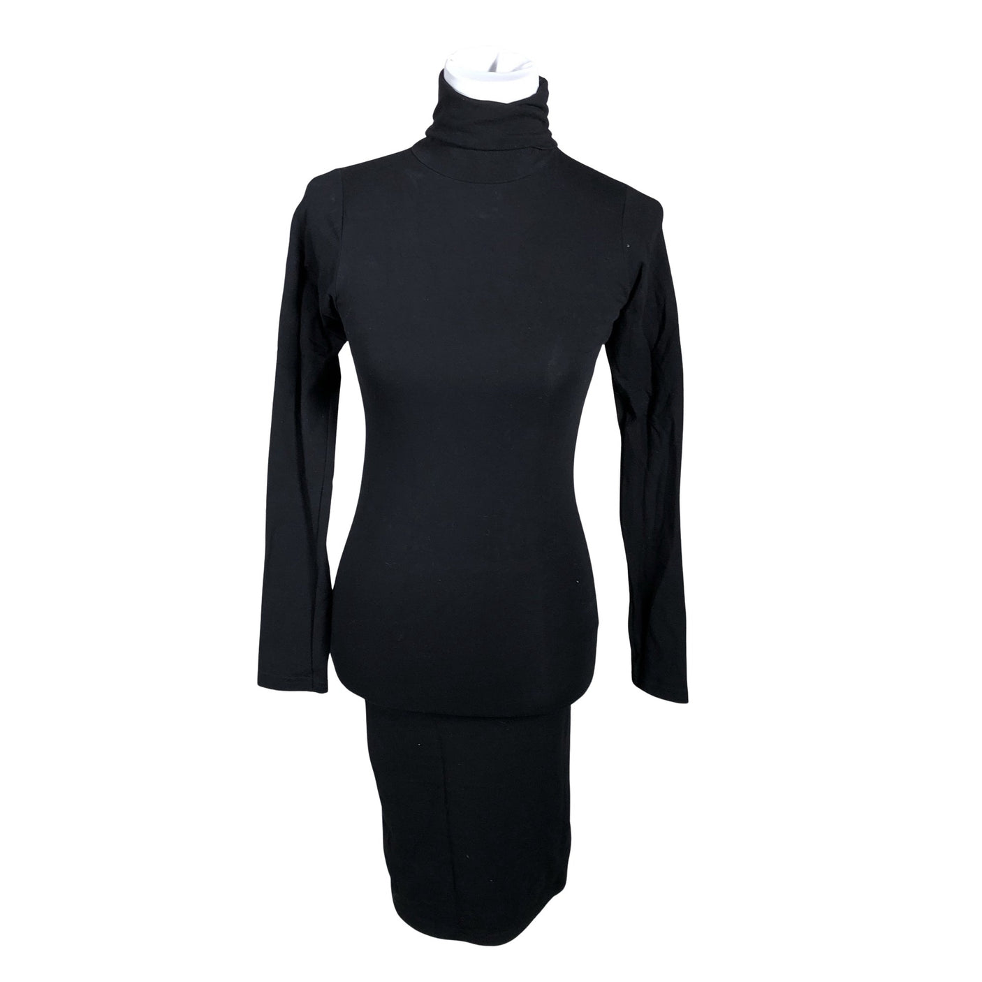 Unisex American Apparel - Tricot dress, size 36 - Black (1)