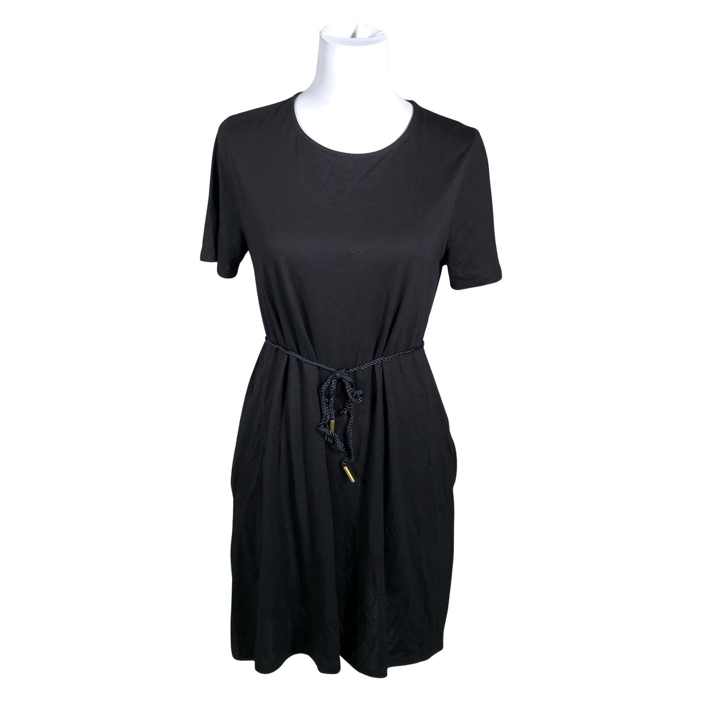 Unisex Weekday - Tricot dress, size 34 - Black (1)
