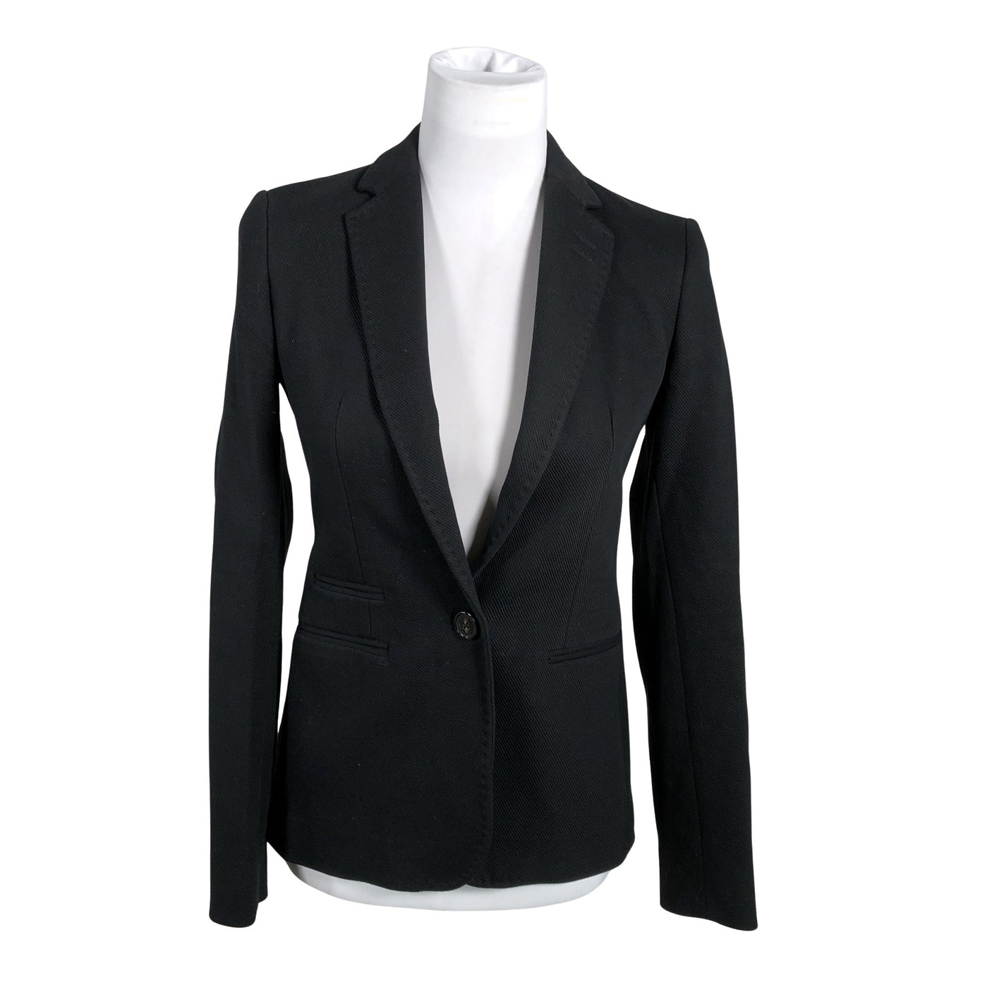 Unisex Massimo Dutti - Jacket, size 36 - Black (1)