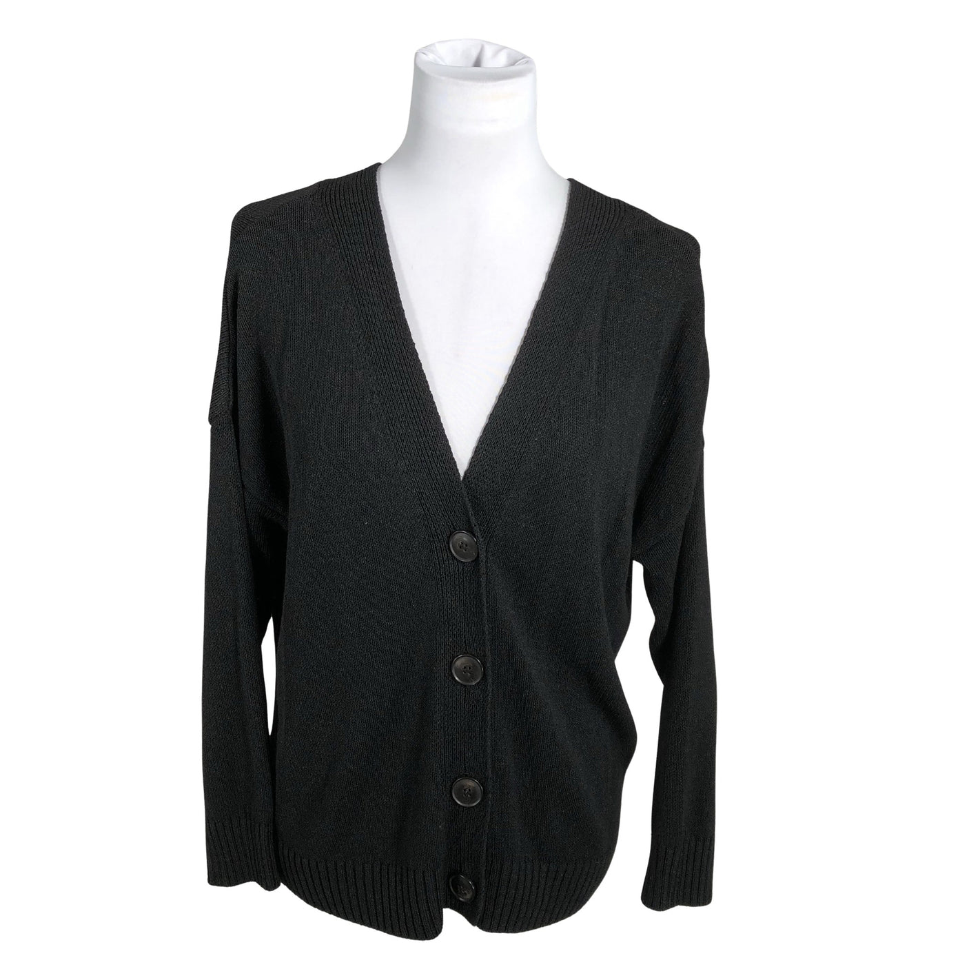 Unisex Massimo Dutti - Cardigan, size 36 - Black (1)