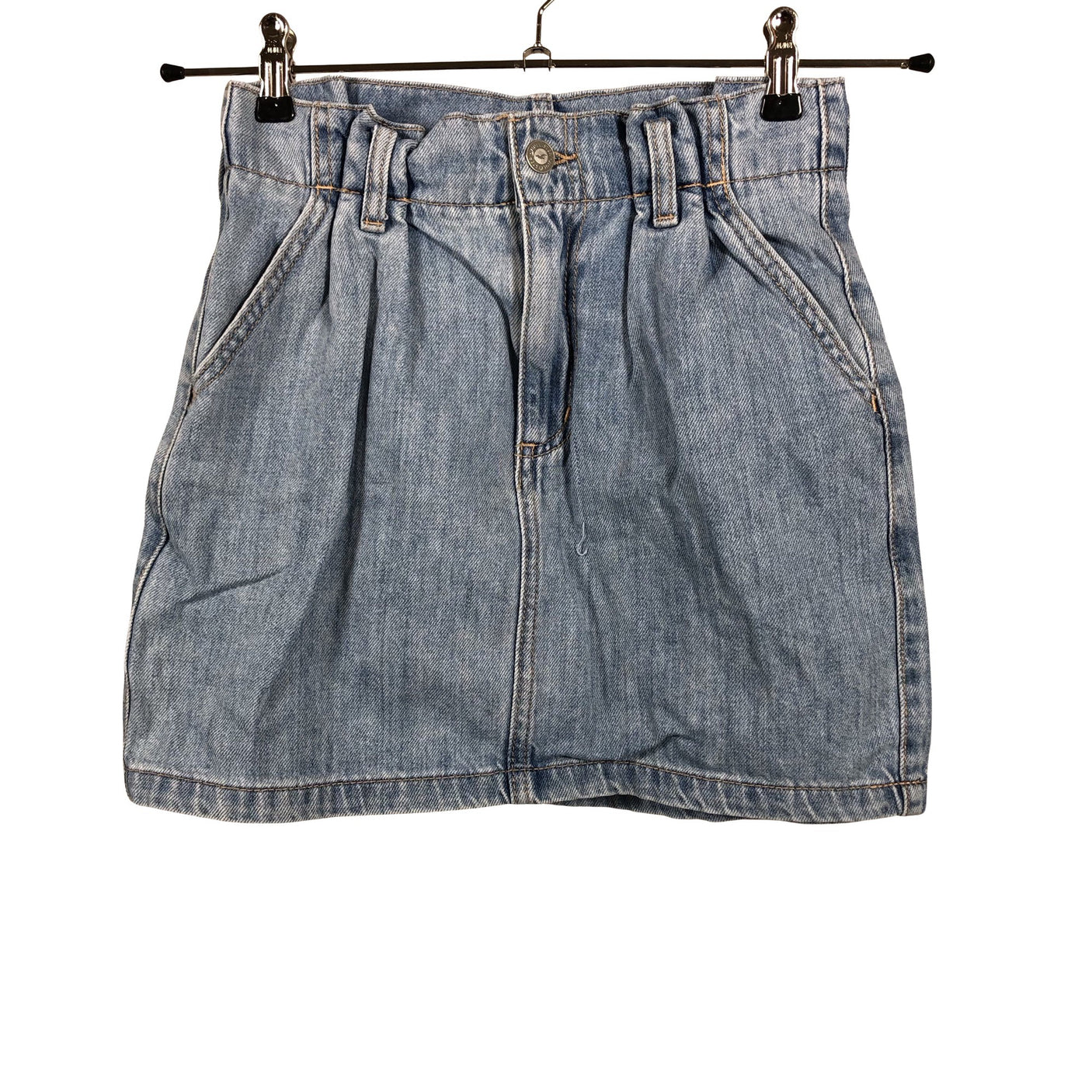 Unisex Hollister - Denim skirt, size 32 - Light blue (1)