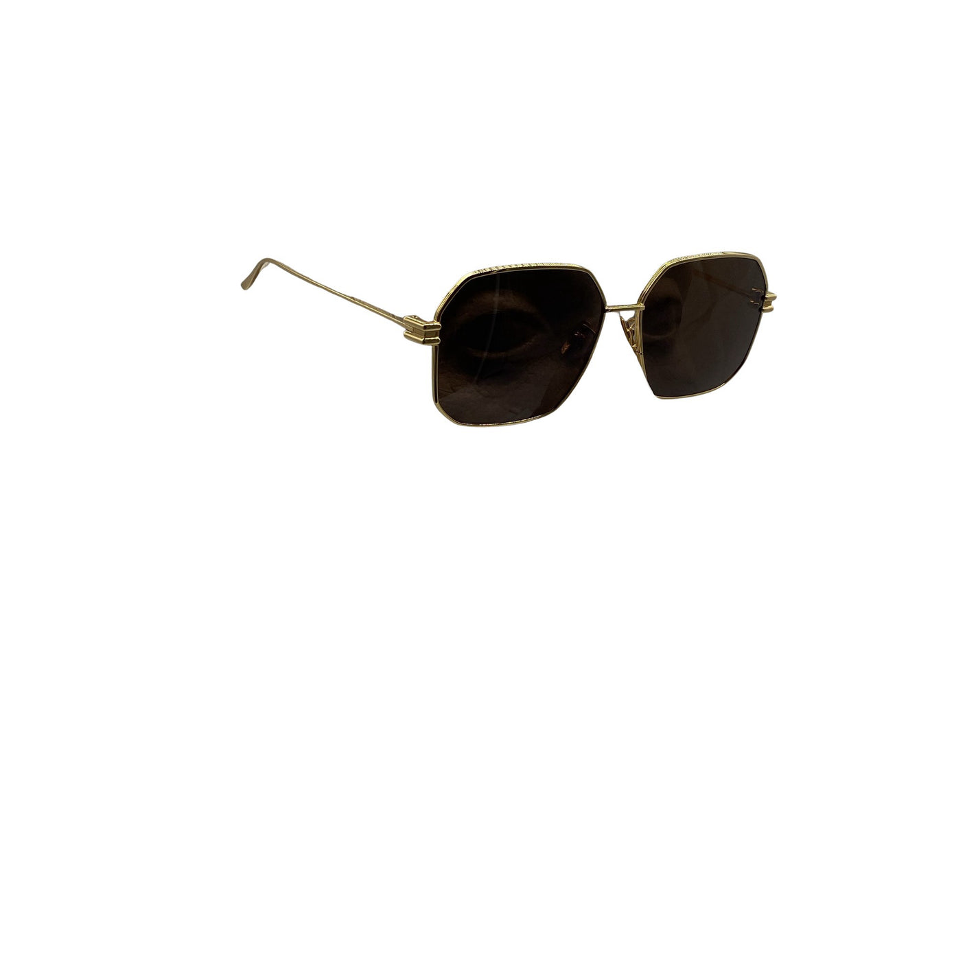 Unisex Bottega Veneta - Sunglasses, size Ei kokoa - Gold (3)