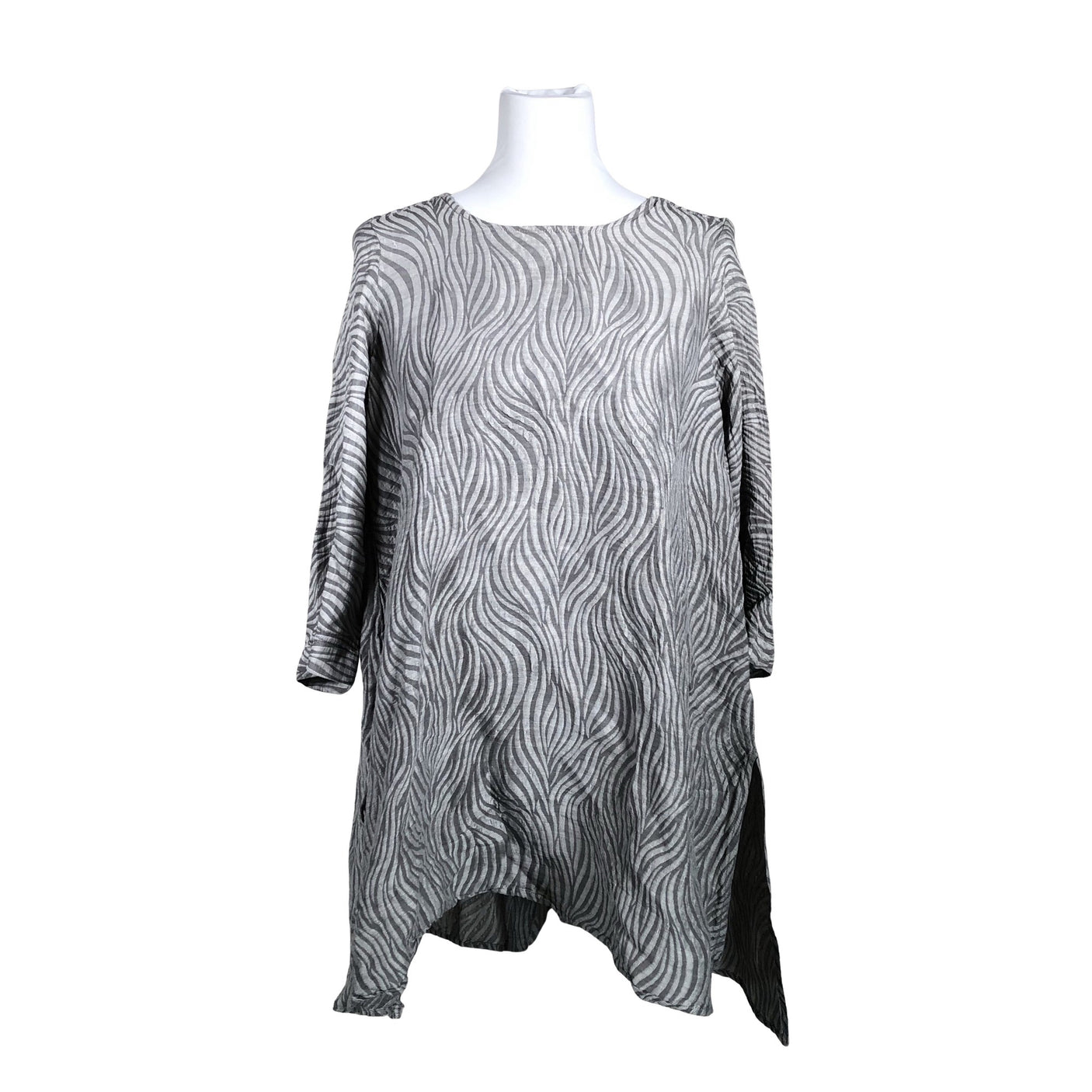 Unisex Grizas - Schiffon dress, size 38 - Gray (1)