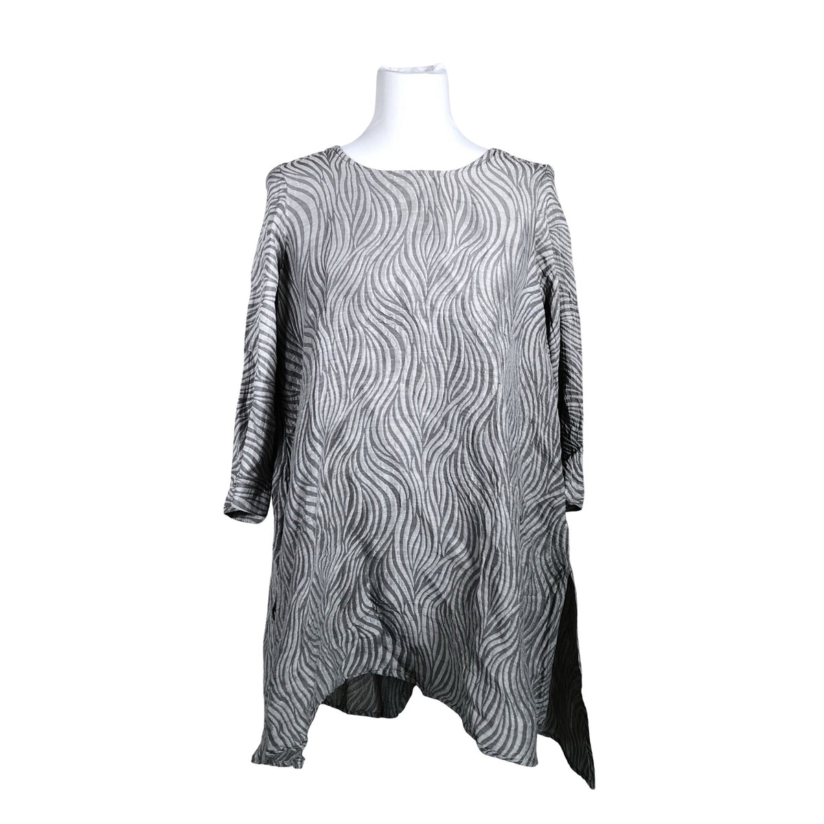 Unisex Grizas - Schiffon dress, size 38 - Gray (1)