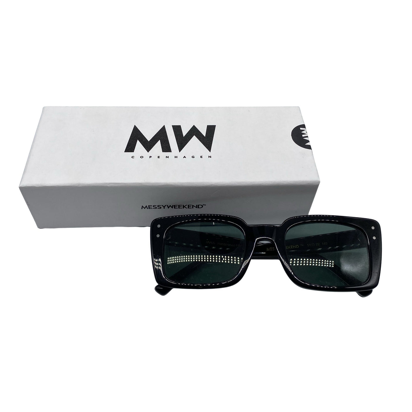 Unisex Messy Weekend - Sunglasses, size Ei kokoa - Black (1)