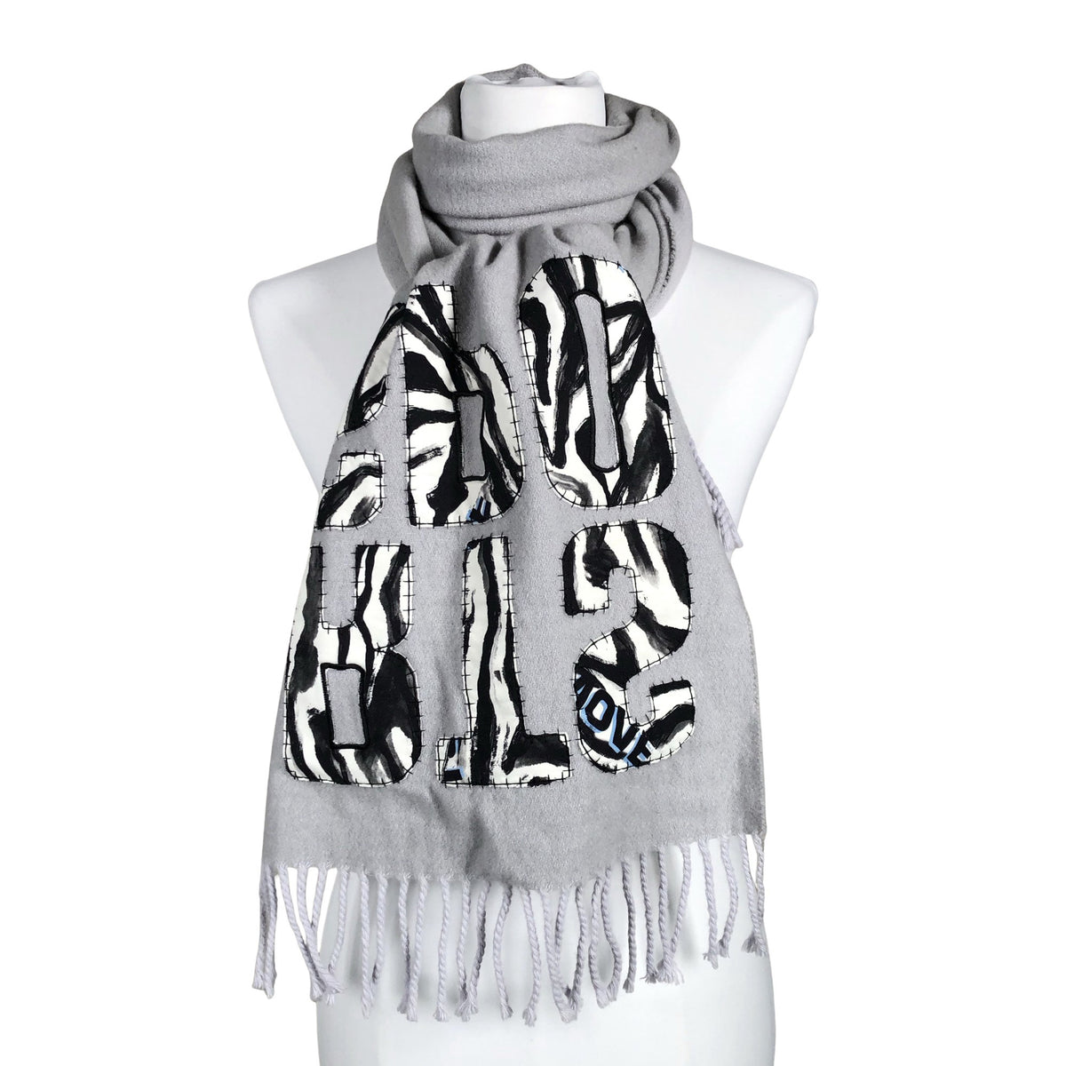 Unisex Marc Cain - Scarf, size Ei kokoa - Gray (1)