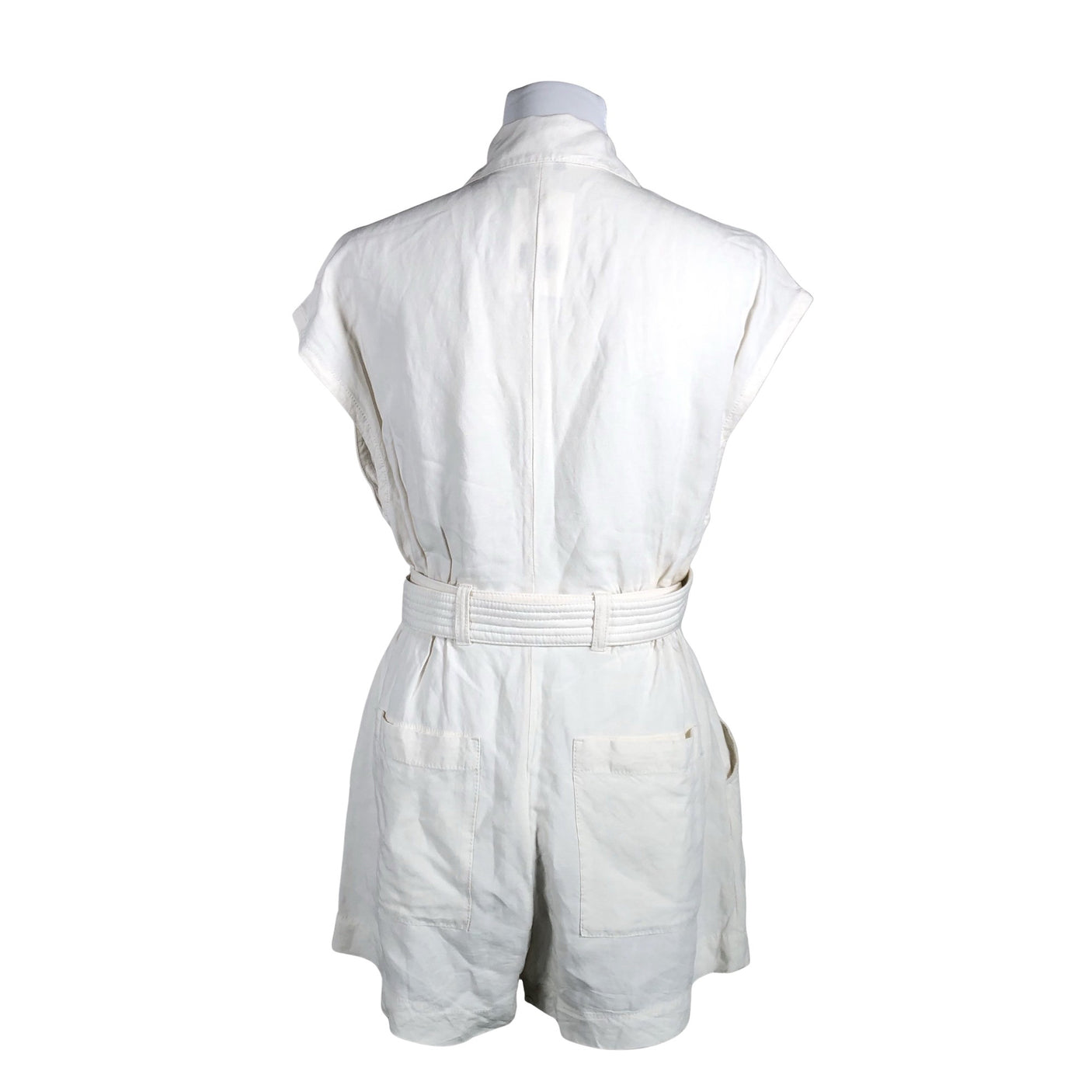Unisex &Other Stories - Short overalls, size 40 - White (2)