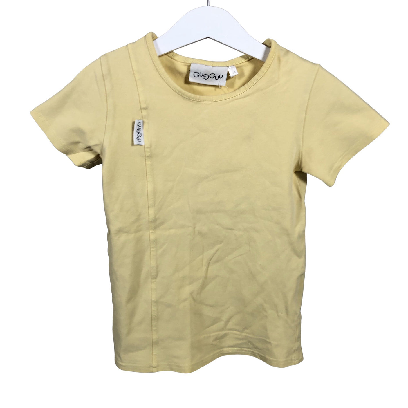 Unisex Gugguu - T-shirt, size 110 - 116 - Yellow (1)