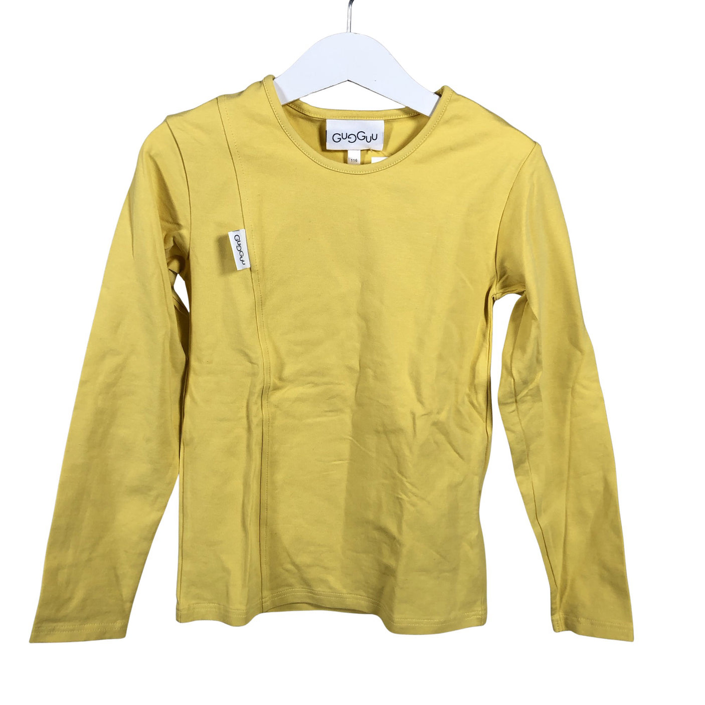 Unisex Gugguu - Tricot shirt, size 110 - 116 - Yellow (1)