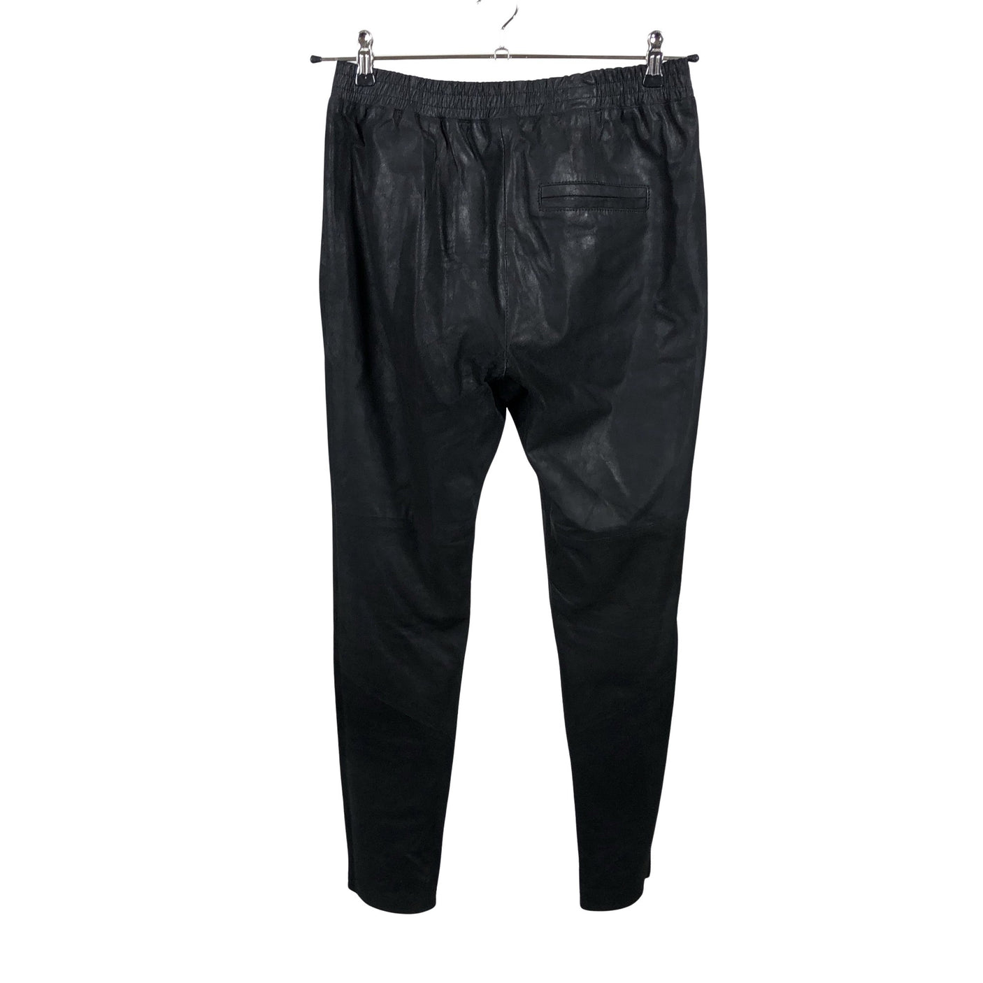 Unisex Minus - Leather pants, size 38 - Black (2)